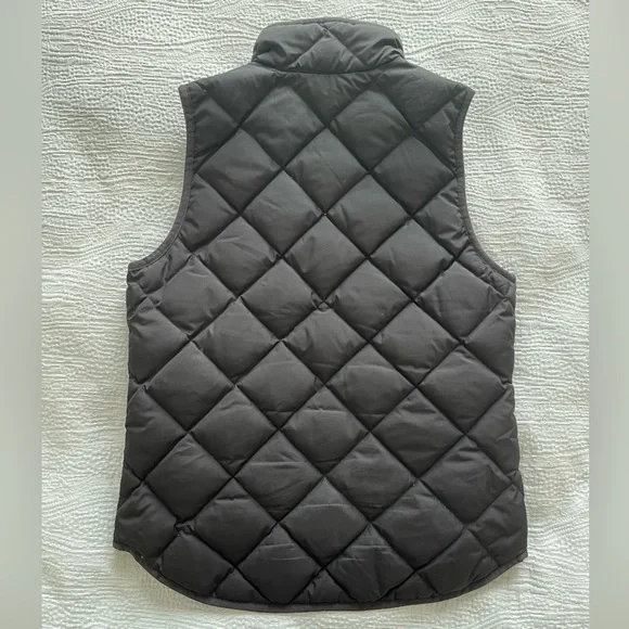 Black Quilted J. Crew Vest - Picture 3 of 6